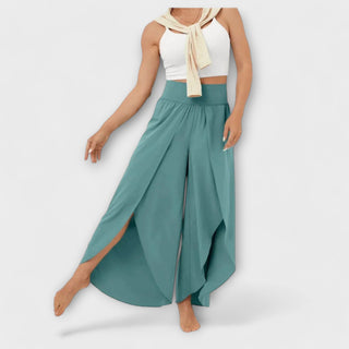 Hosenrock für Damen - Leichte Sommerhose mit Gummibund