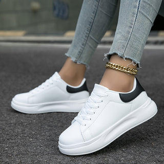 Sneaker für Damen - Bequeme weiße Schuhe für Einlage
