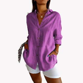 Bluse für Damen - Elegante Luftige Oberteile für Sommer