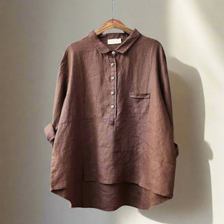 Tunika Bluse für Damen - Langes Blusenshirt für den Sommer