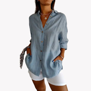 Bluse für Damen - Elegante Luftige Oberteile für Sommer