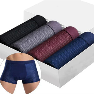 Boxershorts für Herren - Premium Kühlende Unterhosen (5-Pack)