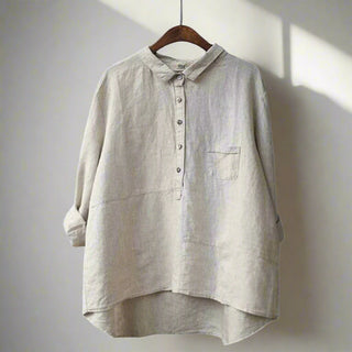 Tunika Bluse für Damen - Langes Blusenshirt für den Sommer