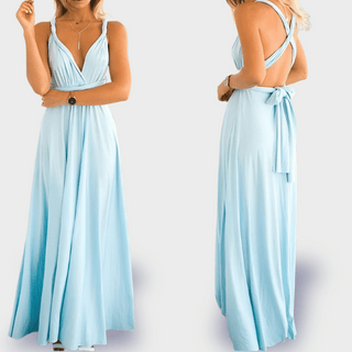 Abendkleid für Damen - Elegantes Lange Sommerkleid für Hochzeiten