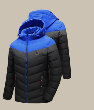 Gents Winterjacke | Moderne Winterparka Herren mit Kapuze