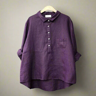 Tunika Bluse für Damen - Langes Blusenshirt für den Sommer