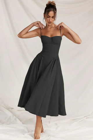 Midikleid für Damen - Elegantes Abendkleid für Hochzeiten und Partys