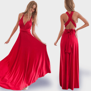 Abendkleid für Damen - Elegantes Lange Sommerkleid für Hochzeiten