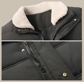 Morello Winterjacke | Legere kurze Winterjacke mit Fleece-Kragen für Herren