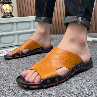 Sandalen für Herren - Bequeme Leder Sommerschuhe