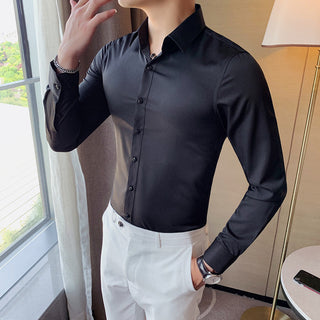 Business Hemd für Herren - Modernes Stretch-Hemd in Slim Fit
