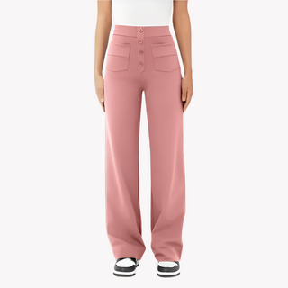 ComfyFit Hose - Bequeme Stretch Stoffhose mit Bauch-weg Effekt