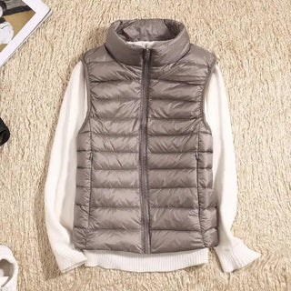 Steppweste für Damen - Bequeme ärmellose Übergangsjacke