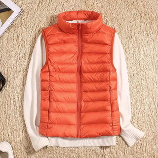 Steppweste für Damen - Bequeme ärmellose Übergangsjacke