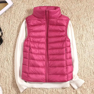Steppweste für Damen - Bequeme ärmellose Übergangsjacke
