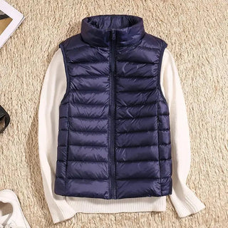 Steppweste für Damen - Bequeme ärmellose Übergangsjacke
