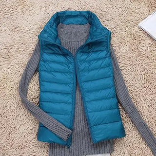 Steppweste für Damen - Bequeme ärmellose Übergangsjacke