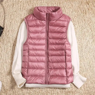 Steppweste für Damen - Bequeme ärmellose Übergangsjacke