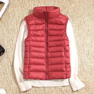 Steppweste für Damen - Bequeme ärmellose Übergangsjacke