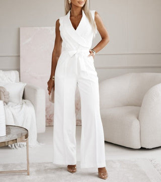 Jumpsuit für Damen - Luftiges Wickel-Jumpsuit für Hochzeiten