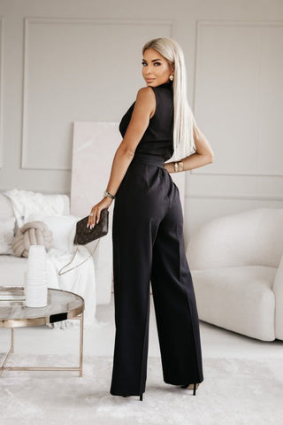 Jumpsuit für Damen - Luftiges Wickel-Jumpsuit für Hochzeiten