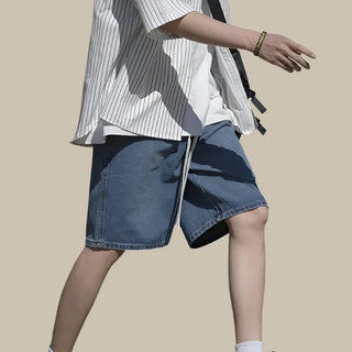 Big Boi Baggy Shorts | Street-Style Denim-Shorts für Herren