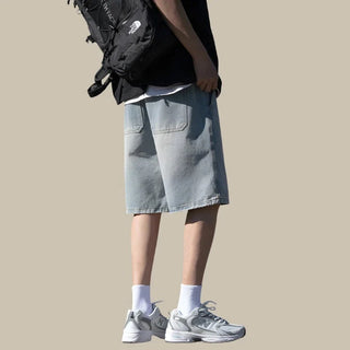 Big Boi Baggy Shorts | Street-Style Denim-Shorts für Herren