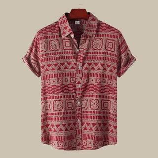 Hawaiihemd für Herren - Stilvolles Sommerhemd mit kurzen Ärmeln