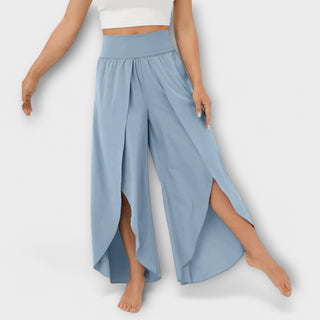 Hosenrock für Damen - Leichte Sommerhose mit Gummibund