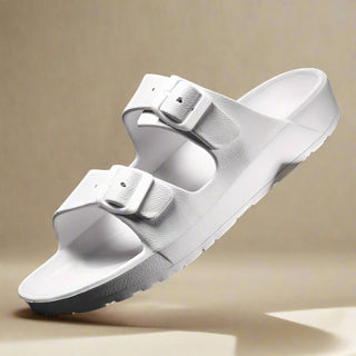 Badeschuhe für Herren - Bequeme Zweiriemer-Sandalen für den Sommer