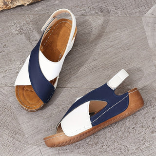 Sandaletten für Damen - Bequeme Sommerschuhe mit Klettverschluss
