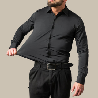 Business Hemd für Herren - Premium Slim Fit Stretch Hemd (2-Pack)