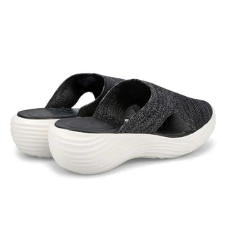Pantoletten für Damen - Stilvolle Keilsandalen mit Fußbett für Sommer