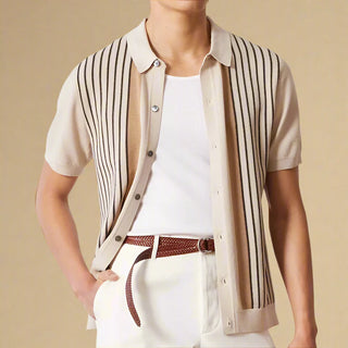 Ganti Capri Poloshirt | Luxuriöses Casual gestricktes Shirt für Herren