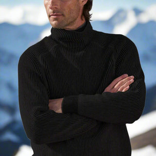 Rollkragenpullover für Kalte Tage - Premium Kaschmir-Pullover für Herren