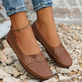 Mokassins für Damen - Bequeme Halbschuhe mit fußbett für den Sommer