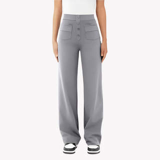 ComfyFit Hose - Bequeme Stretch Stoffhose mit Bauch-weg Effekt