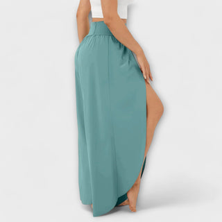 Hosenrock für Damen - Leichte Sommerhose mit Gummibund