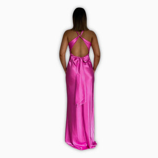 Abendkleid für Damen - Luftiges Maxikleid mit V-Ausschnitt für Sommer