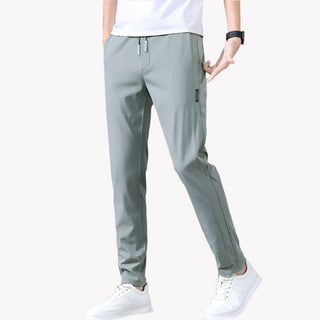 Freizeithose für Herren - Luftige Bundfaltenhose mit Stretch