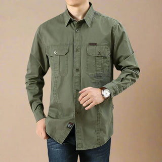 Casual Mutli-pocket overhemd