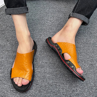 Sandalen für Herren - Bequeme Leder Sommerschuhe