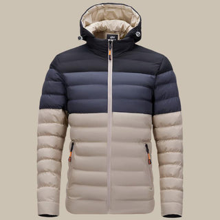 Rivello Winter Parka Jacke | Leichte warme Daunenjacke für Herren mit abnehmbarer Kapuze