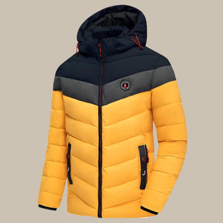 Gents Winterjacke | Moderne Winterparka Herren mit Kapuze