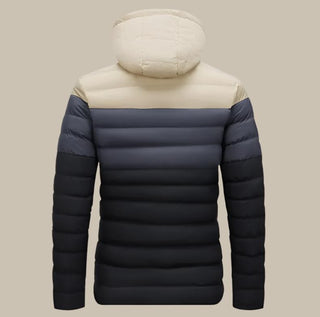 Rivello Winter Parka Jacke | Leichte warme Daunenjacke für Herren mit abnehmbarer Kapuze