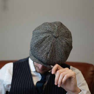 Baret Cap - Peaky-Blinders-Look-Mütze für Herren