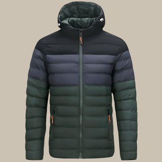 Rivello Winter Parka Jacke | Leichte warme Daunenjacke für Herren mit abnehmbarer Kapuze