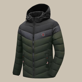 Gents Winterjacke | Moderne Winterparka Herren mit Kapuze