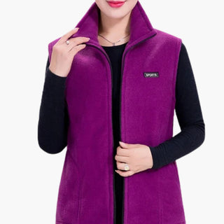 Fleece-Weste - Warme Outdoor Weste für Damen