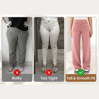 ComfyFit Hose - Bequeme Stretch Stoffhose mit Bauch-weg Effekt